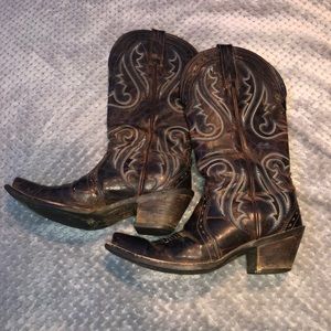 Women’s Ariat Brown Heritage X-Toe Western Boots